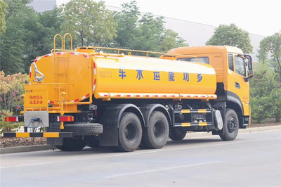 高效多能，環保先鋒 國六東風天龍后八輪20噸灑水車與洗掃車解析